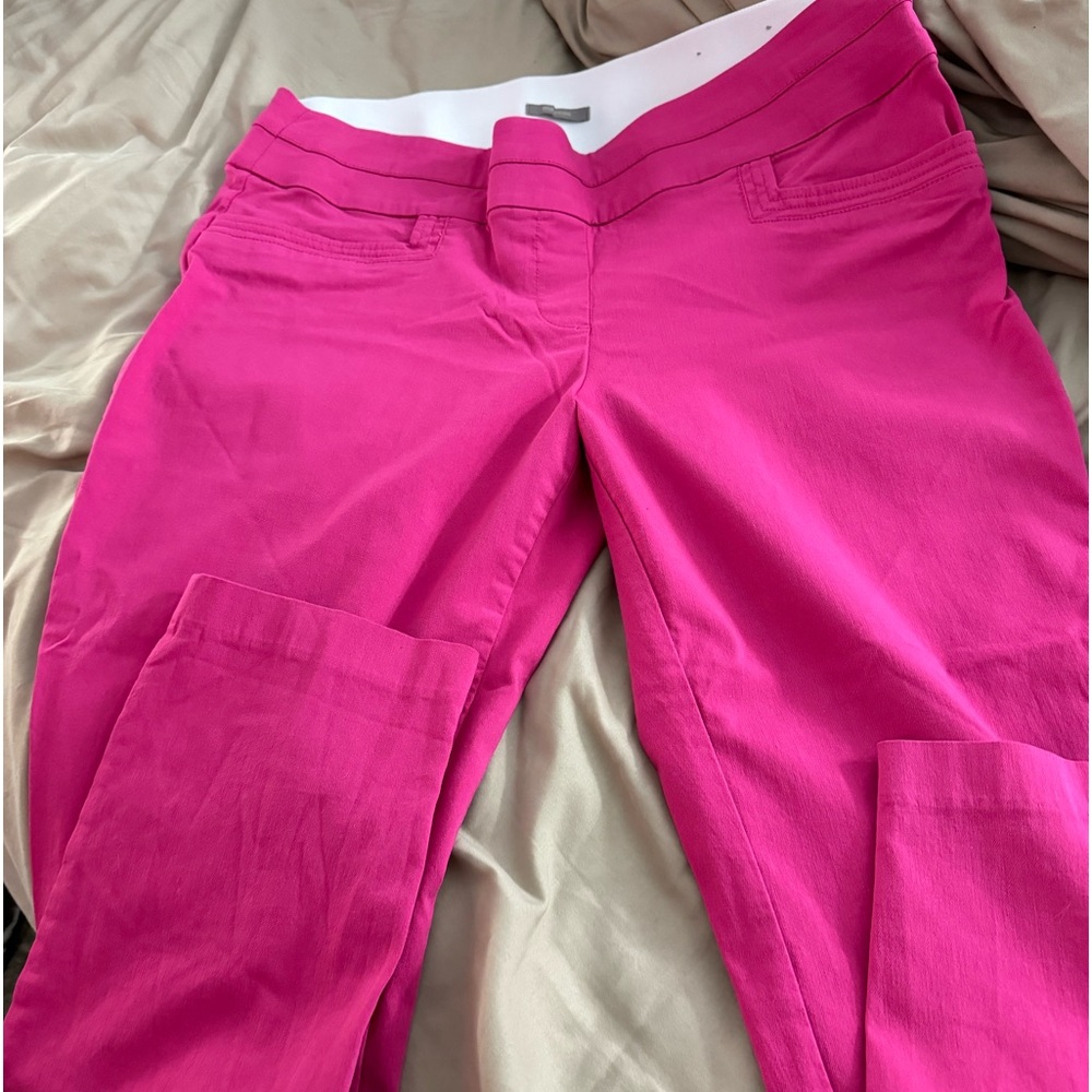 Pink business slacks